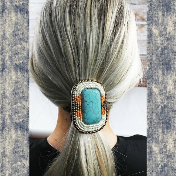 Accessories - South Western Turquoise hair band